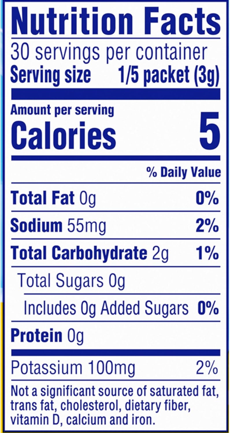 Crystal Light Sugar-Free Lemonade Powdered Drink Mix - 72 Count Jar Packs, 6 Count (Pack of 12) - Image 2