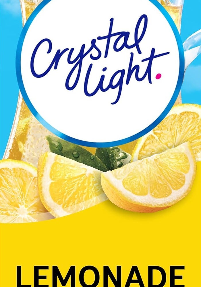Crystal Light Sugar-Free Lemonade Powdered Drink Mix - 72 Count Jar Packs, 6 Count (Pack of 12) - Image 1