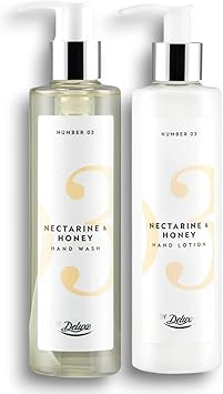 Lidl By Deluxe Set of Number 03 Nectarine Honey Hand Wash Hand Lotion 250mL Each - Image 5