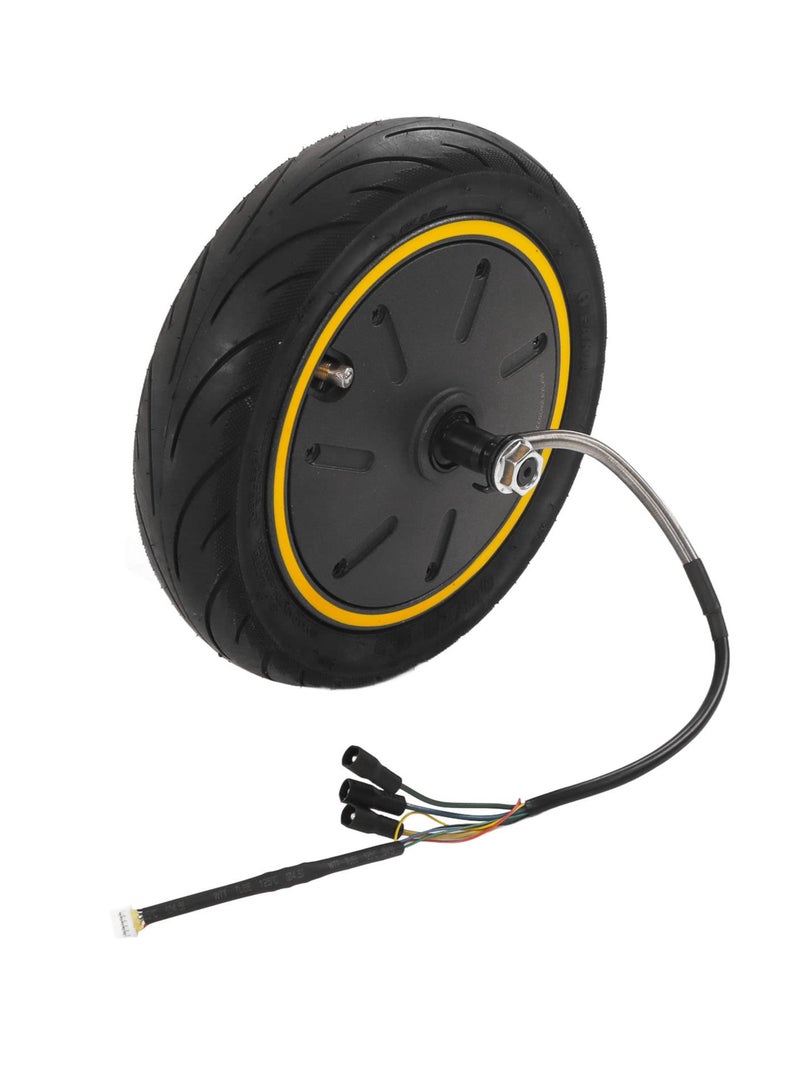 محرك محور سكوتر كهربائي ، 10 بوصة 350 واط فرش موتور كيت مع إطارات هوائية على الطرق الوعرة