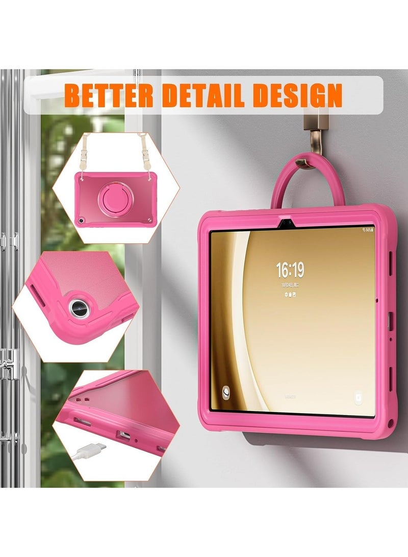 general Compatible with Samsung Galaxy Tab A9 Plus 11-Inch Case Heavy Duty Rugged Tablet Case, with Kickstand and Shoulder Strap, Drop-Proof and Dust-Proof - Image 3