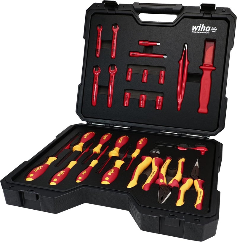 Wiha عدة أدوات EV الأساسية 26 قطعة VDE - Image 1