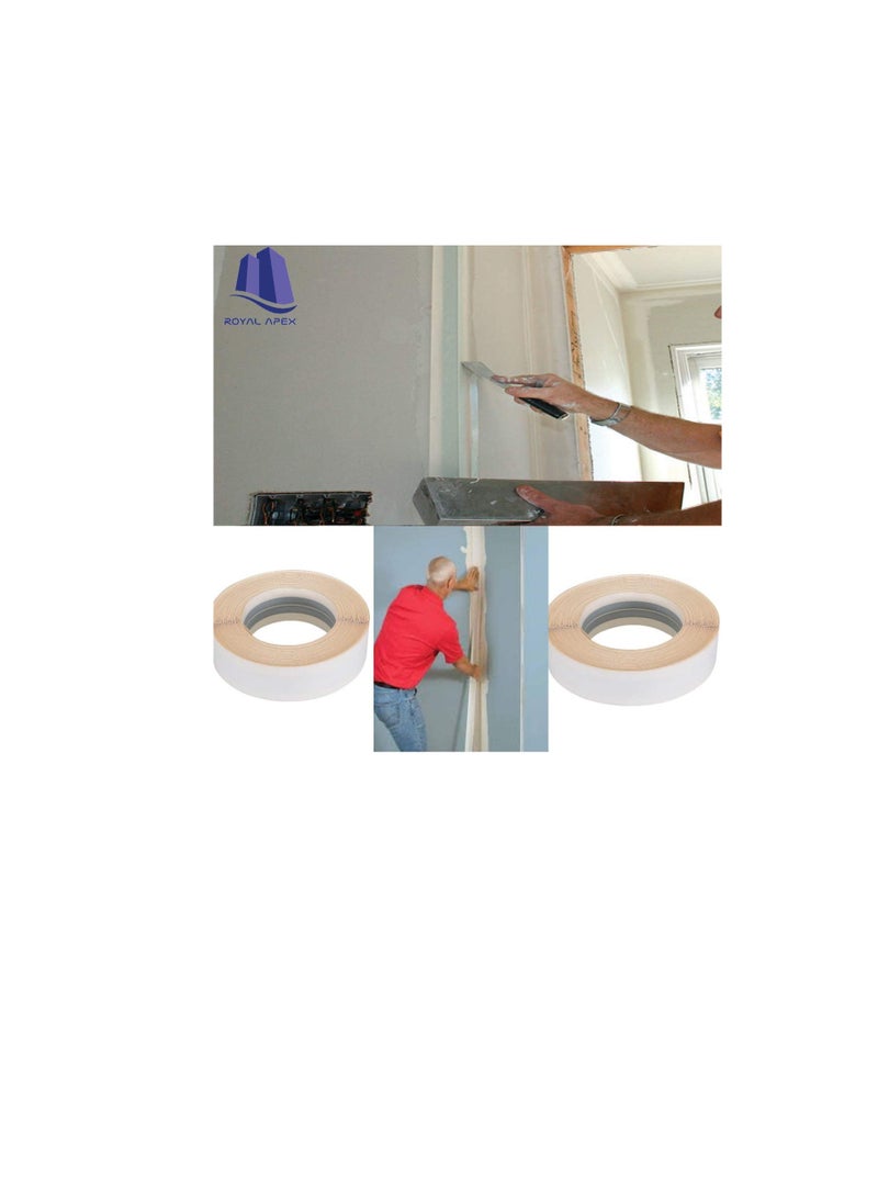 Generic - Metal Drywall Corner Tap/Flexible Metal Corner Tape/Metal Angle Tape for Finishing an Outside Corner - Image 1