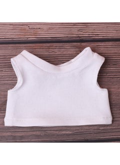 Generic 20cm Doll Clothes Mirror Men's Group Jiang Tao Same Style Lu Hanting Cotton Doll Clothes LV Jue An Cotton Doll Clothes-Specifications:20CM-Color:20CM White Collar Vest 3-piece Set  - Image 5