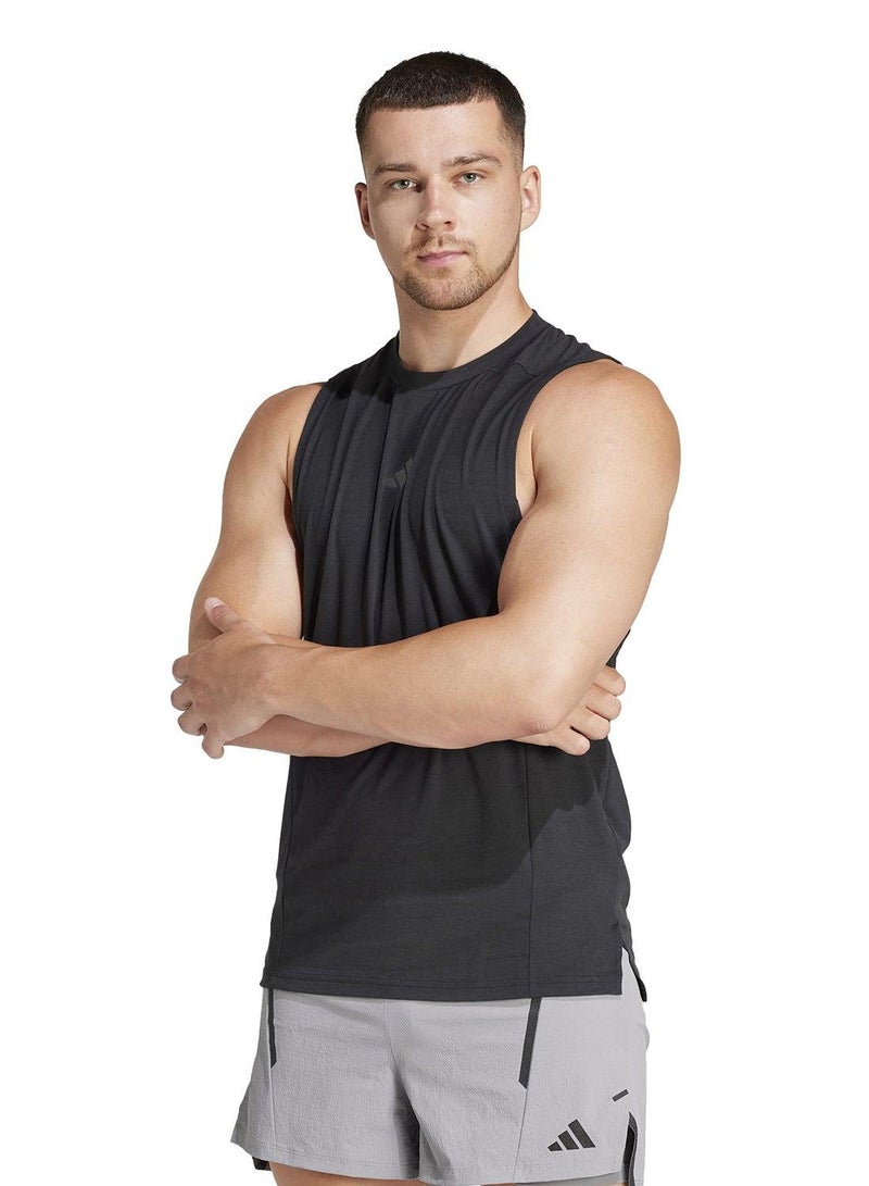 Adidas D4T Workout Tank Top - Image 1