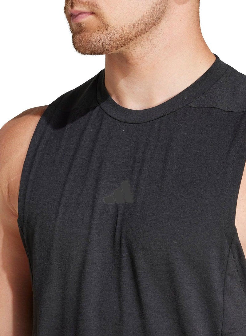 Adidas D4T Workout Tank Top - Image 3