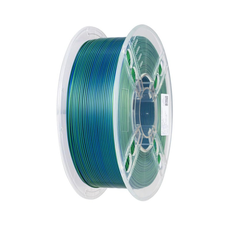 Haiteng Silk Dual Color PLA Filament Blue/Green 1KG 1.75mm 3D Printer Filament FDM 3D Printing Materials Coextrusion Shiny PLA Blue Green - Image 3