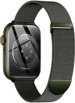 Zedoli Zedoli Metal Band Compatible with Apple Watch Band 40mm 38mm 41mm 45mm 44mm 42mm 49mm for Women Men, Stainless Steel Milanese Mesh Loop Magnetic Wristbands for iWatch Series 9 8 7 6 5 4 3 2 1 SE Ultra 