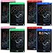 Zhehao 8 Pieces LCD Writing Tablet Doodle Board 85 Inch Colorful Lines Doodle Boards Educational for LCD Erasable Writing Pad Drawing PadBlue Red Green Pink - Image 2