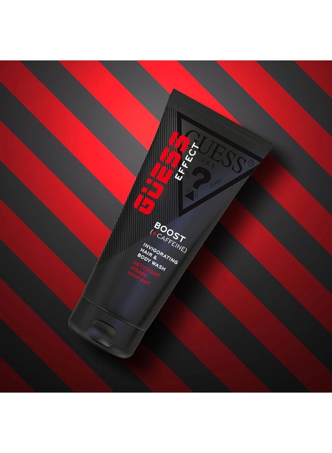 GUESS Effect Grooming BOOST 2-in-1 Hair and Body Wash with Caffeine for Men - Image 2