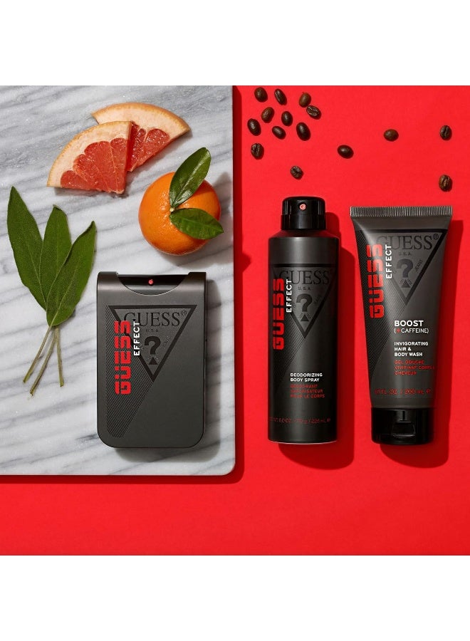 GUESS Effect Grooming BOOST 2-in-1 Hair and Body Wash with Caffeine for Men - Image 3