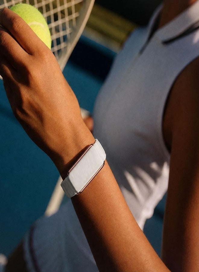 Replacement Silicone Band Compatible With Whoop 5.0 (one+peak) Whoop MG Life, Soft and Adjustable Sportflex Wrist Band (Starlight, MG) - Image 4
