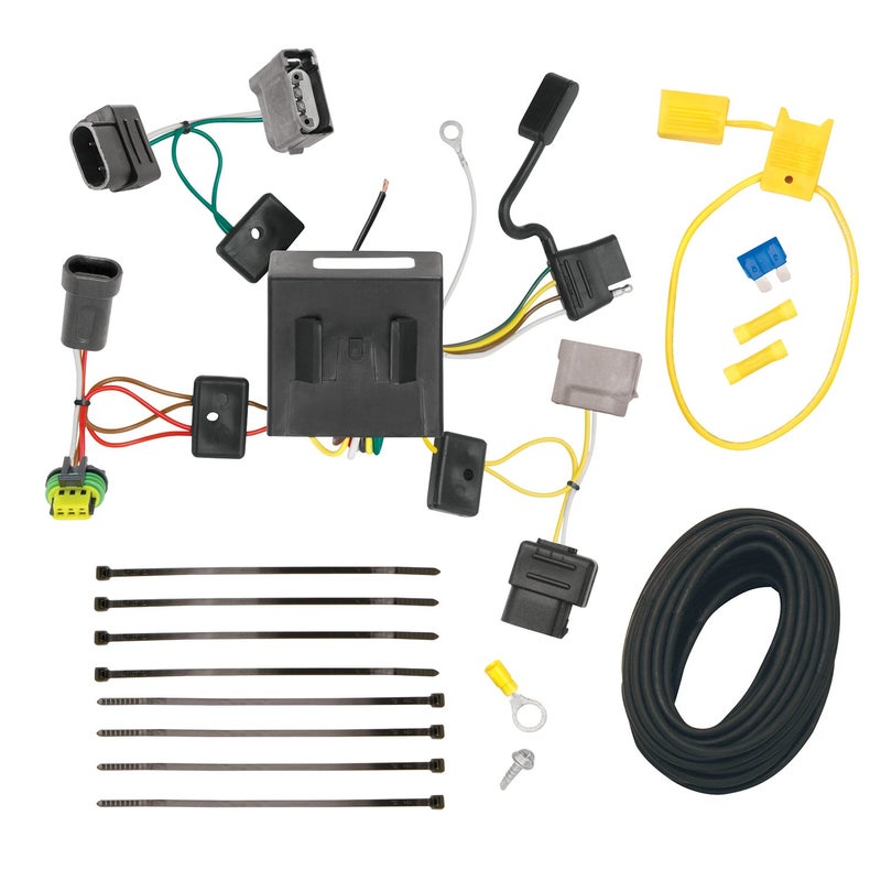 TEKONSHA T-One® T-Connector Harness, 4-Way Flat, Compatible with Select Dodge Journey Black - Image 3