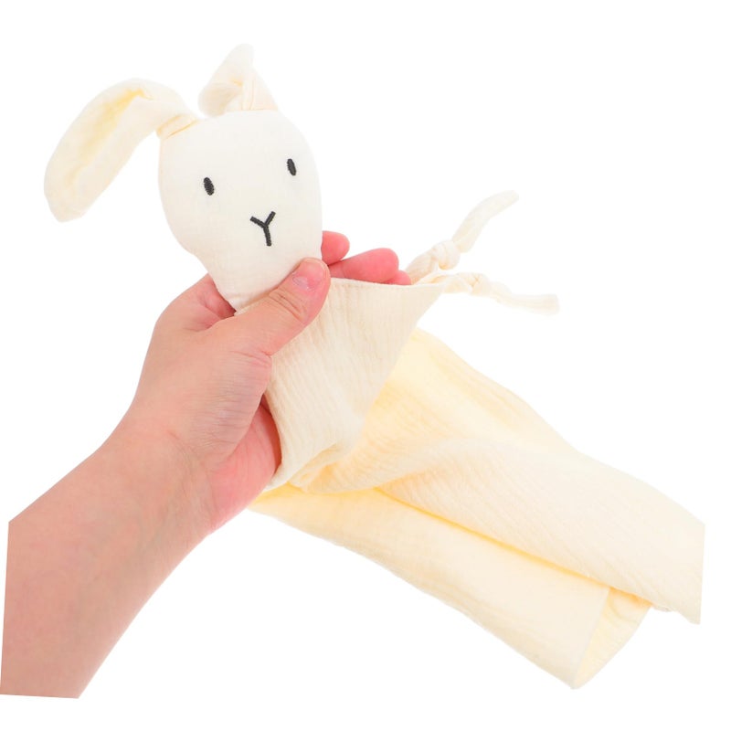 Soft Breathable Muslin Bunny Security Blanket For Baby Sleep And Play - Image 5