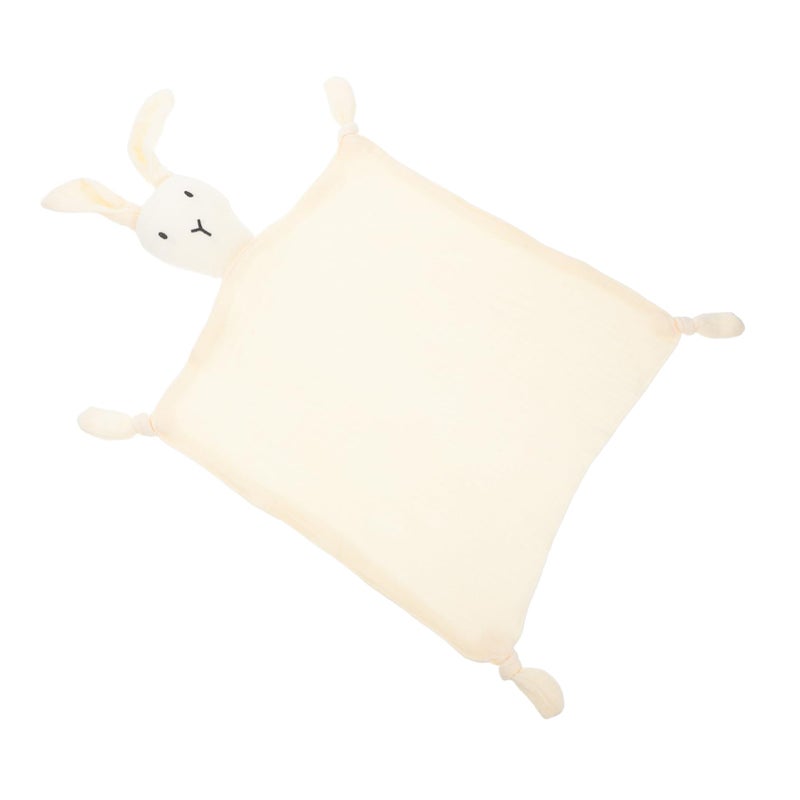 Soft Breathable Muslin Bunny Security Blanket For Baby Sleep And Play - Image 2