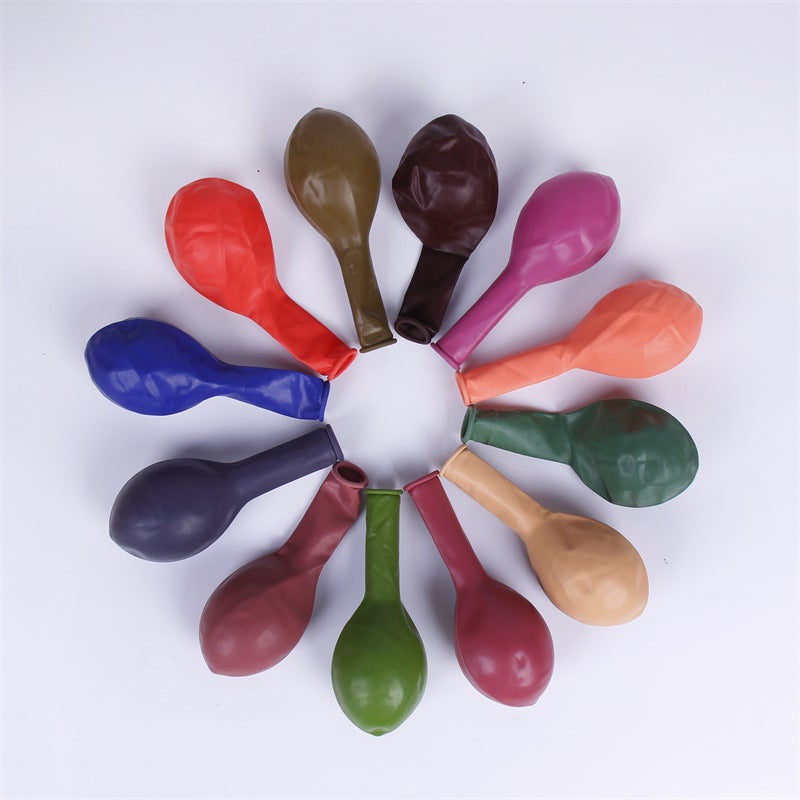 12Inch Retro Morandi Color Balloon 2.8G Thickeneded Wedding Arch Decorative Balloon Graduation Season Po Props - Image 4