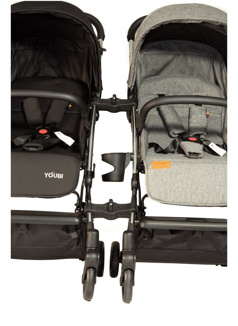 Pikkaboo - Pikkaboo 3pcs Stroller Connectors - Image 1