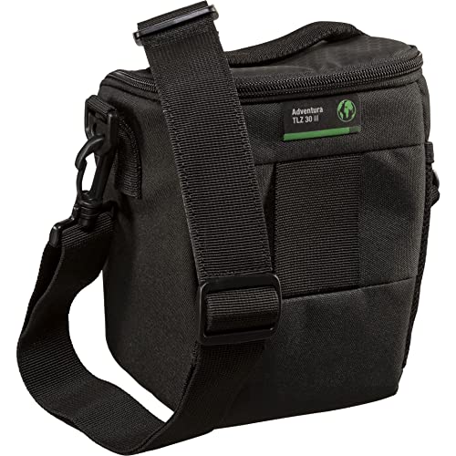 Lowepro Adventura TLZ 30 III, Camera Shoulder Bag with Adjustable/Removable Shoulder Strap, Bag for Mirrorless Camera, Compatible with Sony Alpha 7 Series and Canon RP, Black - Image 3