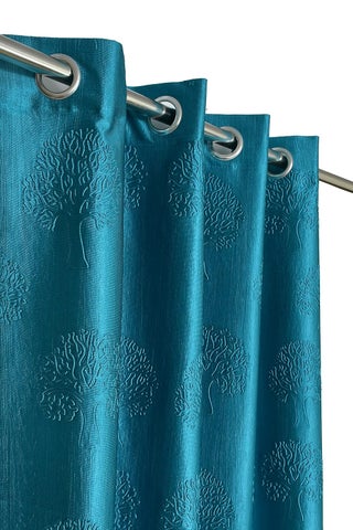GOYTEX Premium Polyester Window Curtains 6 Feet Long Set Of 2 Aqua Blue 4 Feet X 6 Feet Lightfiltering Grommet Curtains - pzsku/Z27B2D3A8701967B23F7EZ/45/1746563188/9b1e11b2-5b04-4c07-bcd6-675cfceec039