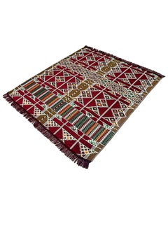 Egypt Antiques A set or majlis in the Arabic style, consisting of 1 curtain, 1 table, 4 pillows, 4 poufs, 100% handmade.  - Image 4