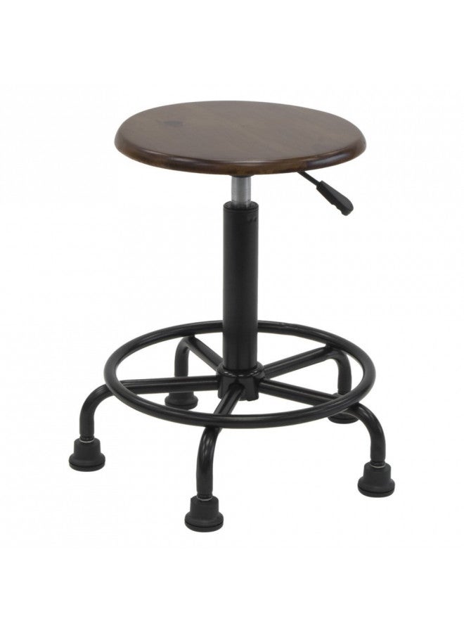 SD STUDIO DESIGNS Studio Designs 13307 Retro Stool, Rustic Oak,19" W x 19" D x 26" H - Image 1