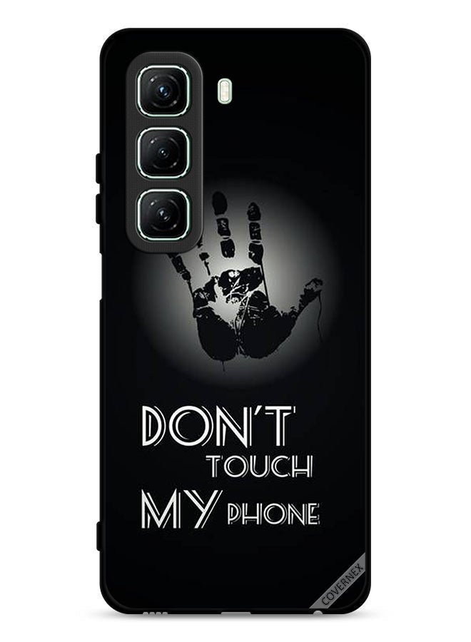 Covernex Infinix Hot 50 5G Protective Case Cover Don't Touch My Phone Hand - Image 1