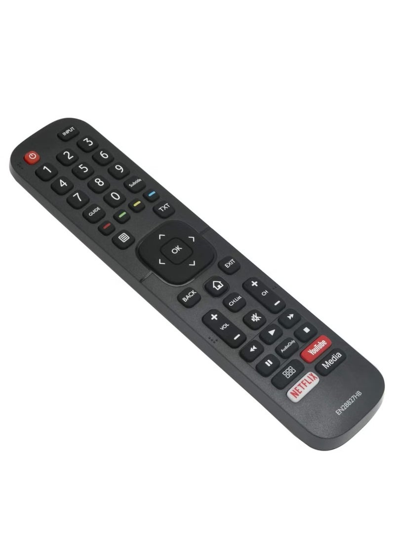 ELTRAZONE EN2BB27H B Remote Control Replacement for Hisense TVs | Compatible with H32A5600, H39AE5500, H43A5600, H65A6100 & More | Easy Setup, Media, YouTube & Netflix Shortcuts, Universal High-Performance Remote - Image 4