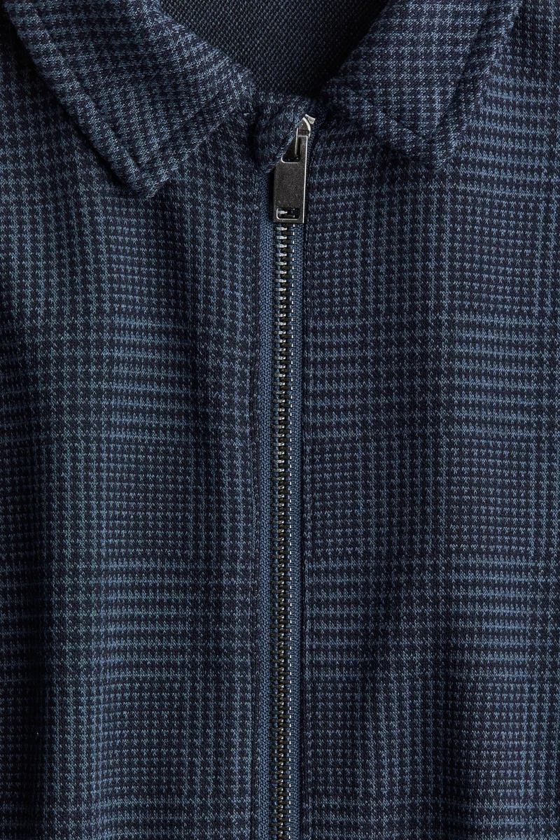 H&M Jacquard-Jersey Overshirt