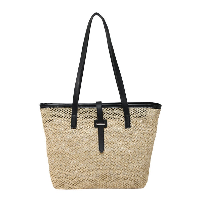 Fashion Woven Tote Bag - Image 5