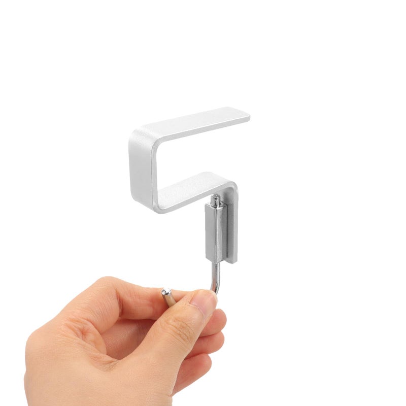 Aluminum Alloy Desk Hook Hanger For School Bags Accessories 2 6cm Clamp - Image 5