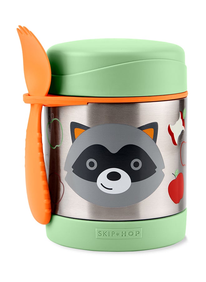 Skip Hop Zoo Food Jar - Racoon - Image 1