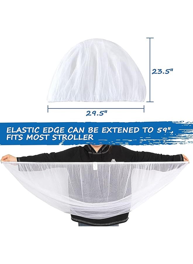 erorex - Baby Mosquito Net For Stroller Durable Baby Stroller Mosquito Net Perfect Bug Net For Stroller - Image 1
