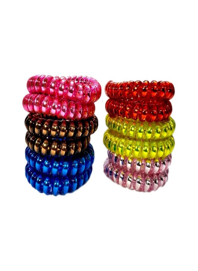 Wizme Navratri Kanjak Poojan Gift Set Items for Kanya Girls Multicolor (Colorful Rubber Bands Set of 12) - Image 1
