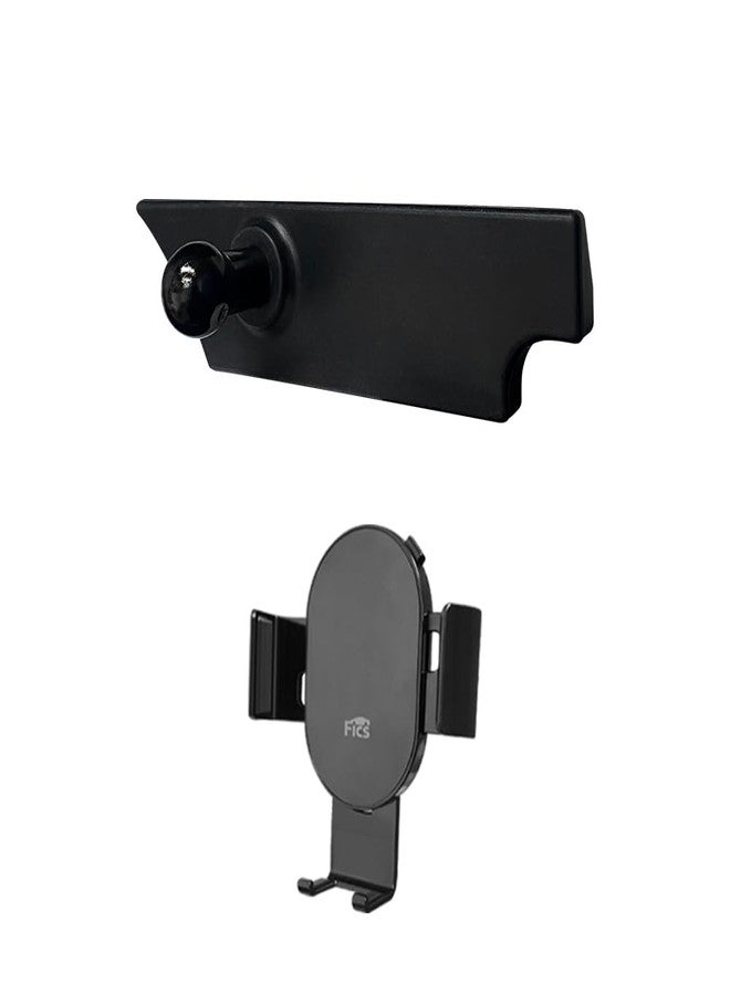 FICS Car Phone Holder for Mercedes-Benz C-Class (W205) & GLC (X253) with 10.25-inch Display - Custom-Fit Mount for Seamless Display Integration, Interior Accessories for Navigation Use - Image 1