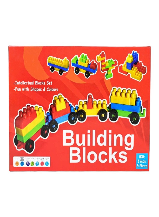abyz Building Blocks Set-1 for Kids, Intellectual Block Set with Shapes and Colours, Age 3+ Years - Image 4