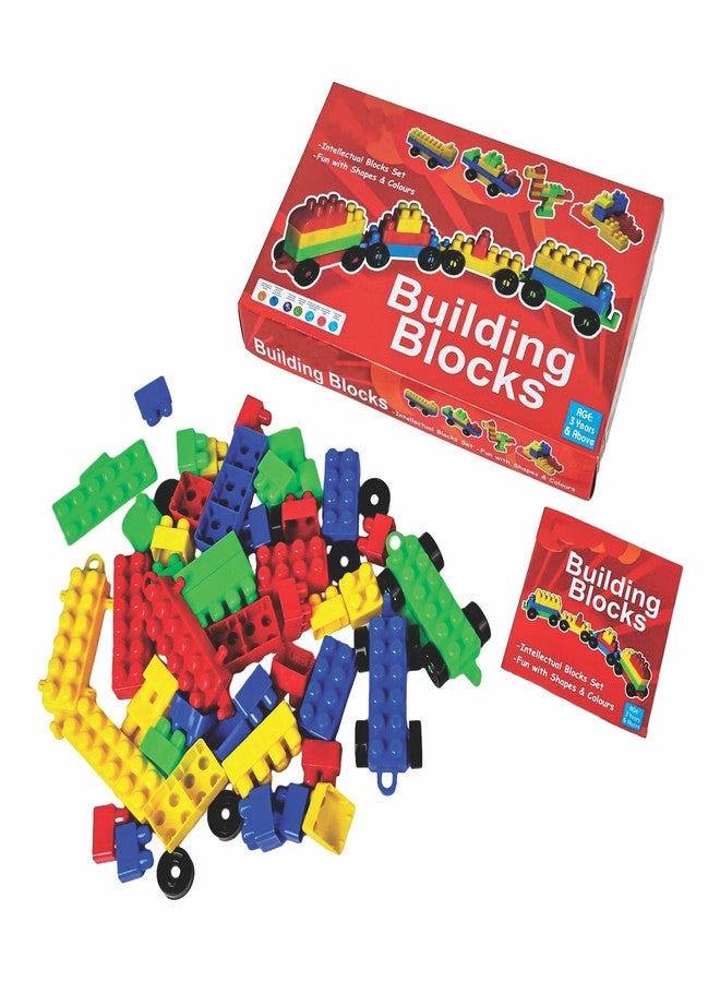 abyz Building Blocks Set-1 for Kids, Intellectual Block Set with Shapes and Colours, Age 3+ Years - Image 1