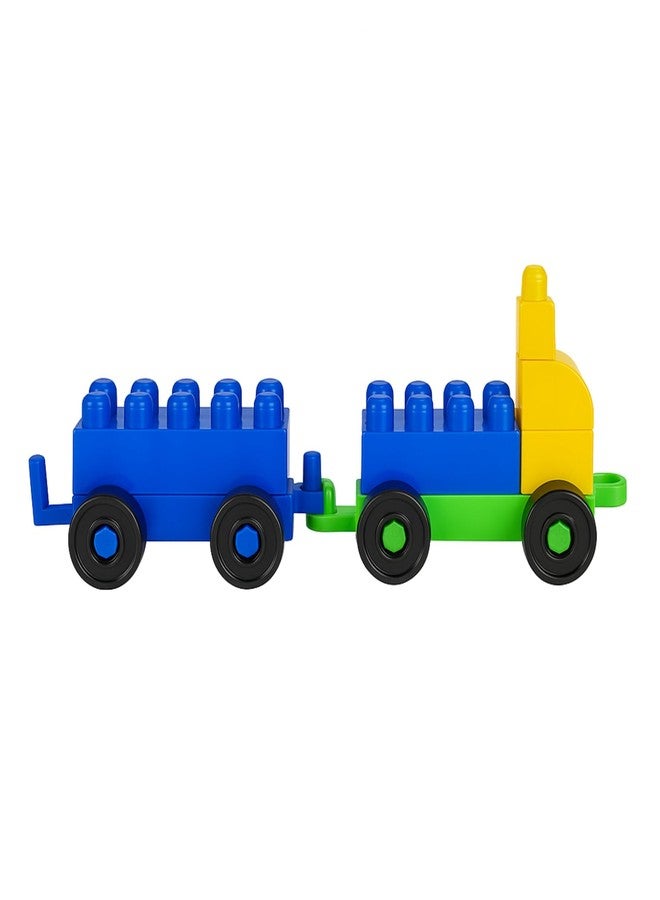 abyz Building Blocks Set-1 for Kids, Intellectual Block Set with Shapes and Colours, Age 3+ Years - Image 2
