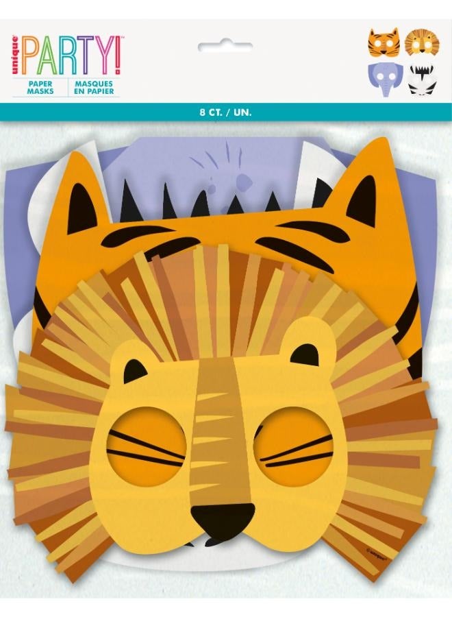 Unique قناع ورقي لحيوانات السفاري - Image 1