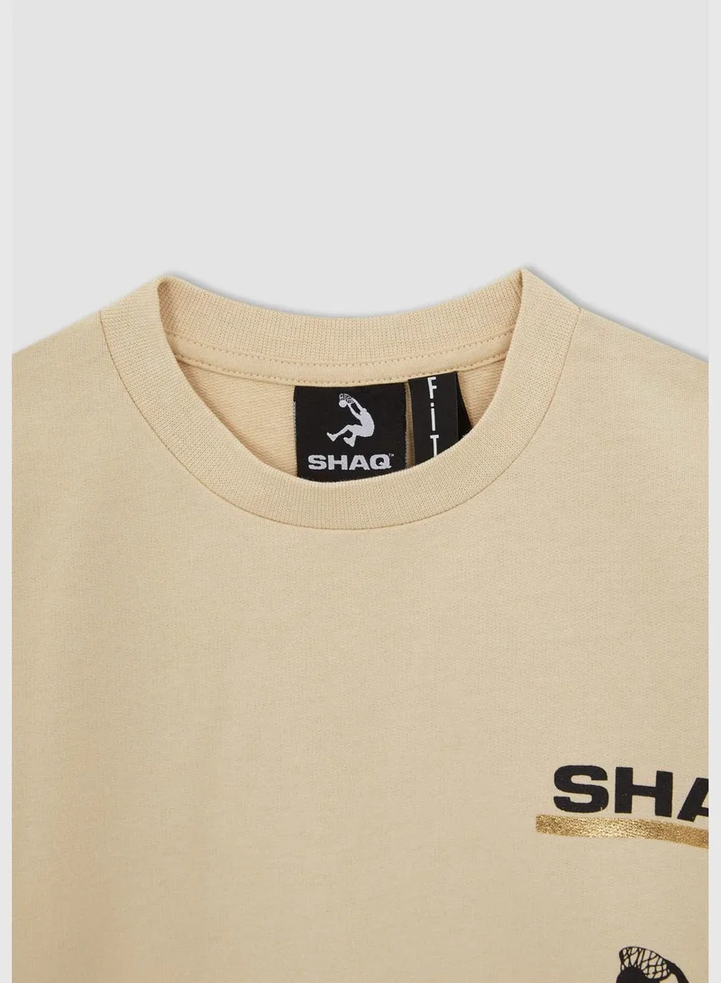 DeFacto Shaquille O'Neal Licenced Relax Fit Long Sleeve Back Print Sweatshirt