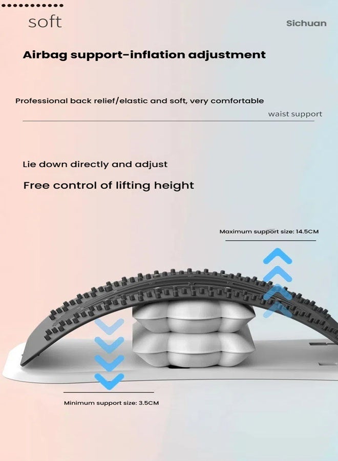 general Lumbar spine soothing device, lumbar spine correction, lumbar support, back opening artifact, yoga exercise equipment, spine stretcher - Image 3