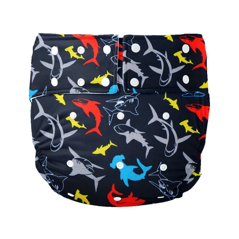 Generic Adult Diapers Washable Incontinence Briefs with Pull-Up Pants Leakage Proof Elderly Adult Cloth Underwear for Urine And Bowel Control B16 