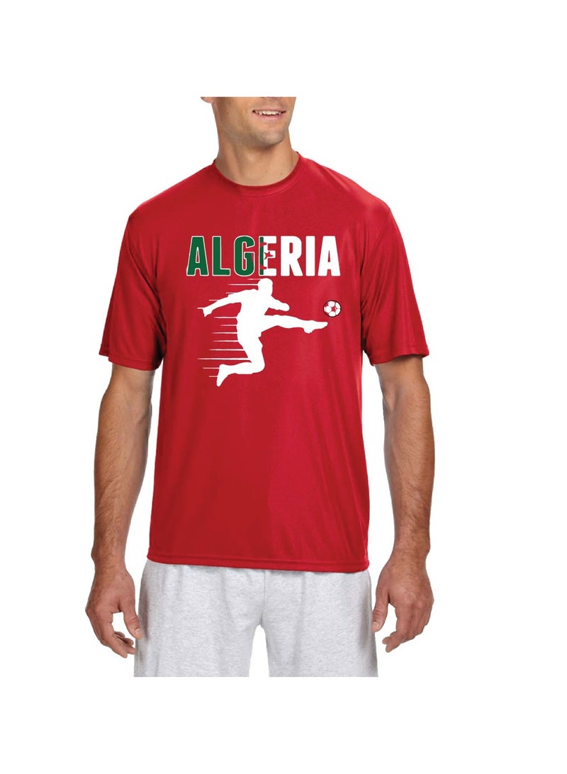 Algeria Sports Dry Fit T-shirt - Soccer Team Printed T shirts - Team Jersey T Shirts for Men and Women - Combo Pack  - Image 2