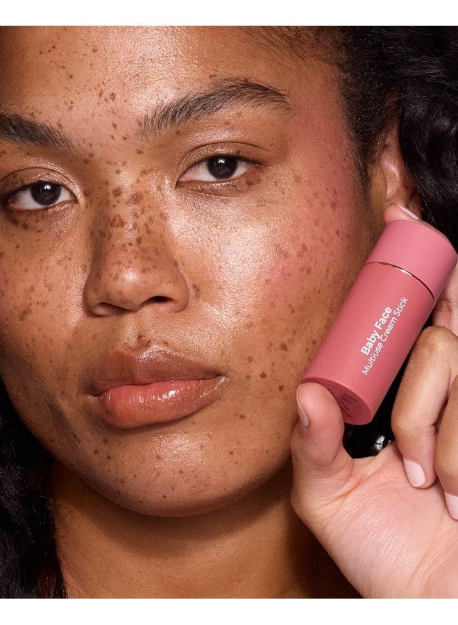 أم سي أو بيوتي كريم أساس متعدد الاستخدامات من إم كو بيوتي بيبي فيس، لون وردي فاوانيا وردي، ناعم كالحرير، أحمر خدود قابل للبناء للعينين والشفاه والخدين، نباتي، مستحضرات تجميل خالية من القسوة - Image 2