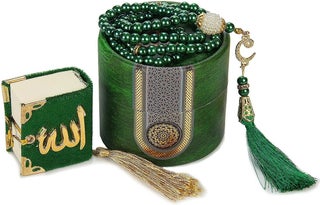 Mini Cylinder Boxed Mevlit Gift Set Green (Mini Quran + Pearl Prayer Beads 99) - pzsku/Z27B45E086F0043096C6EZ/45/_/1725794837/e0ef9d23-470c-44e8-a6df-7498b045dd90