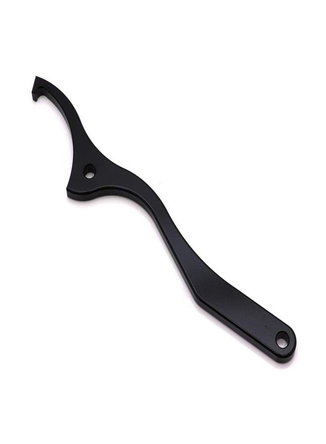 REWOLFNUS Rear Shock Spanner Wrench WP Shocks Tool For 125-500 2017-2022, 125-450 SX/SXF/XC/XCF 2016-2022, Husqvana 125-501 TE/FE/TC/FC/TX/FX 2017-2022 Black - Image 3