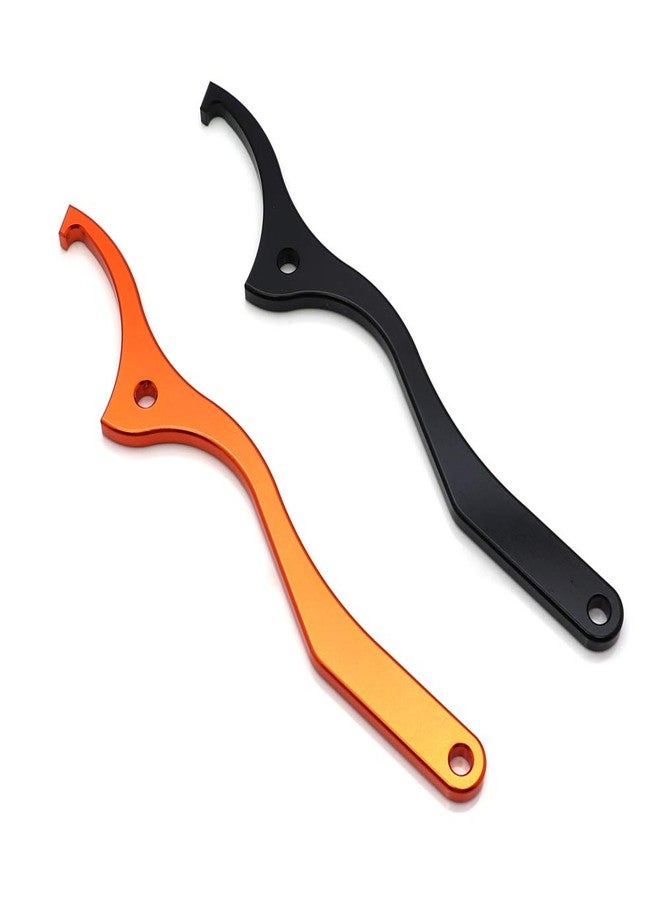 REWOLFNUS Rear Shock Spanner Wrench WP Shocks Tool For 125-500 2017-2022, 125-450 SX/SXF/XC/XCF 2016-2022, Husqvana 125-501 TE/FE/TC/FC/TX/FX 2017-2022 Black - Image 5