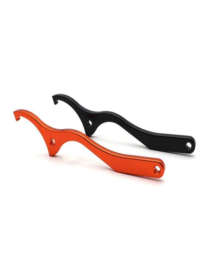 REWOLFNUS Rear Shock Spanner Wrench WP Shocks Tool For 125-500 2017-2022, 125-450 SX/SXF/XC/XCF 2016-2022, Husqvana 125-501 TE/FE/TC/FC/TX/FX 2017-2022 Black - Image 4
