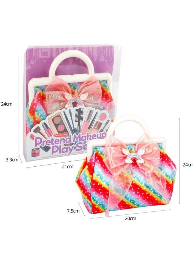 MissTiara Childrens Simulation Cosmetics Handbag Princess Lipstick Set Girls Playing House Jewelry Makeup Gift Toys  - Image 5