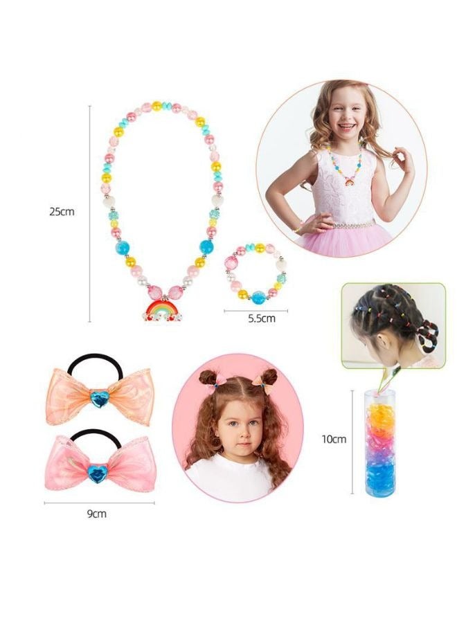 MissTiara Childrens Simulation Cosmetics Handbag Princess Lipstick Set Girls Playing House Jewelry Makeup Gift Toys  - Image 4