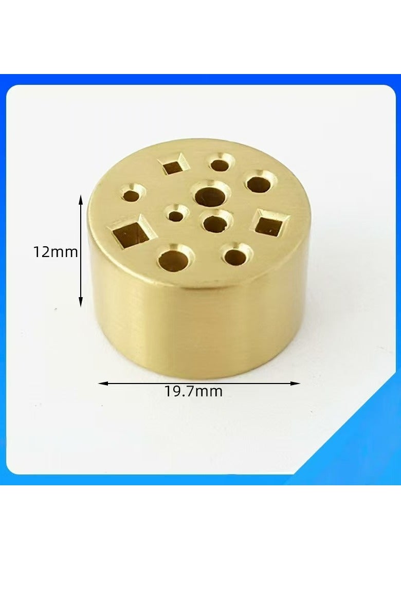 2pcs 11-hole incense burner base and stand, anti-tip design, suitable for home, office, meditation - compatible with incense sticks, incense cones, incense sticks - no electricity required, perfect for altars, tabletops, floor decorations, spiritual practice, ornaments, quality materials, tools, yoga practitioners - Image 1